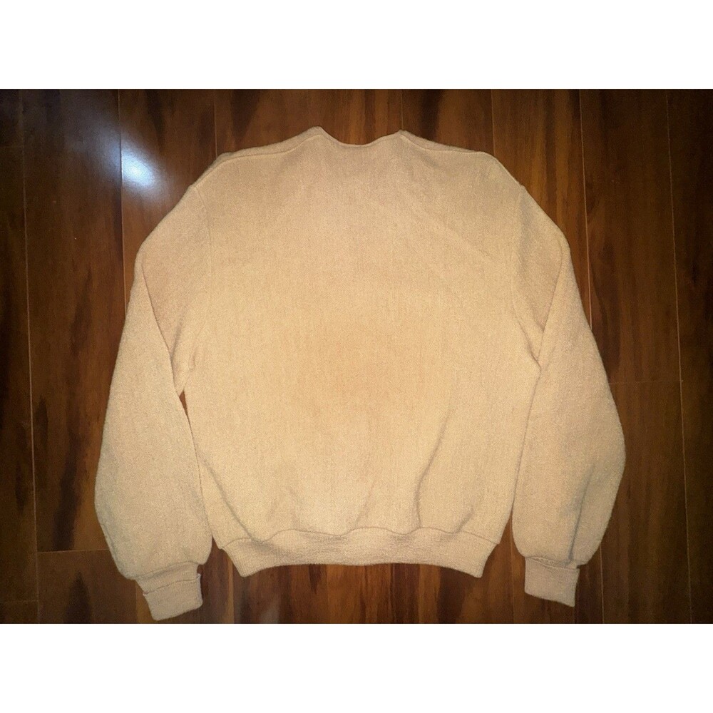 Vintage 60s Robert Bruce Arnold Palmer Alpaca Wool Cardigan Sweater USA M - Picture 9 of 13
